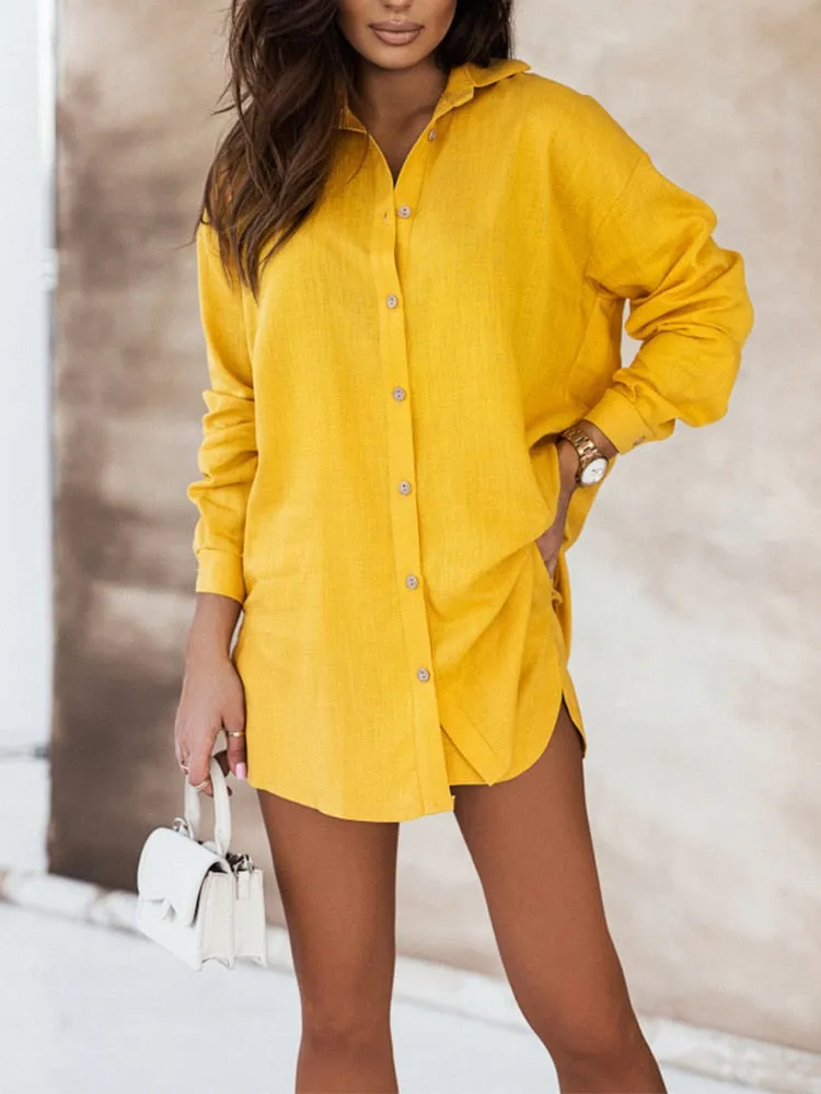 2023 Summer Vintage Long Sleeve Shirt