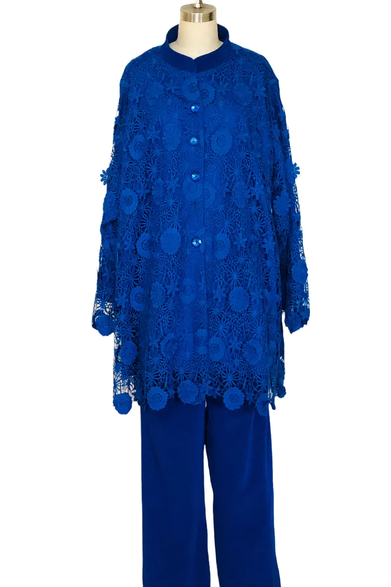 3D Lace Pant Suit - Style #166-106PM