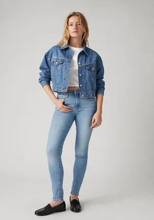 721 High Rise Skinny Jeans - Blue