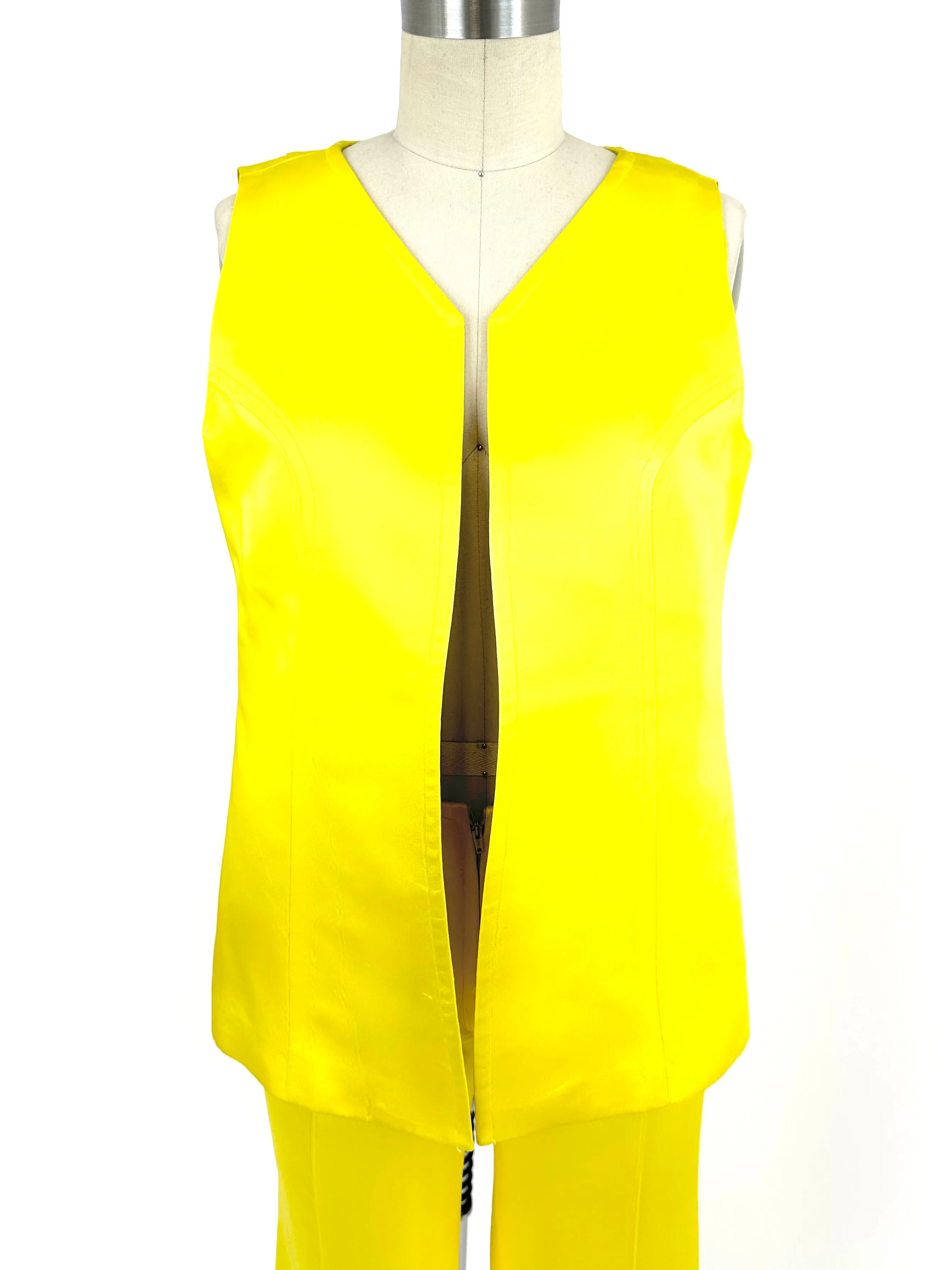 90s Satin Vest & Pant Set
