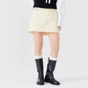 A-Line Cotton Skirt