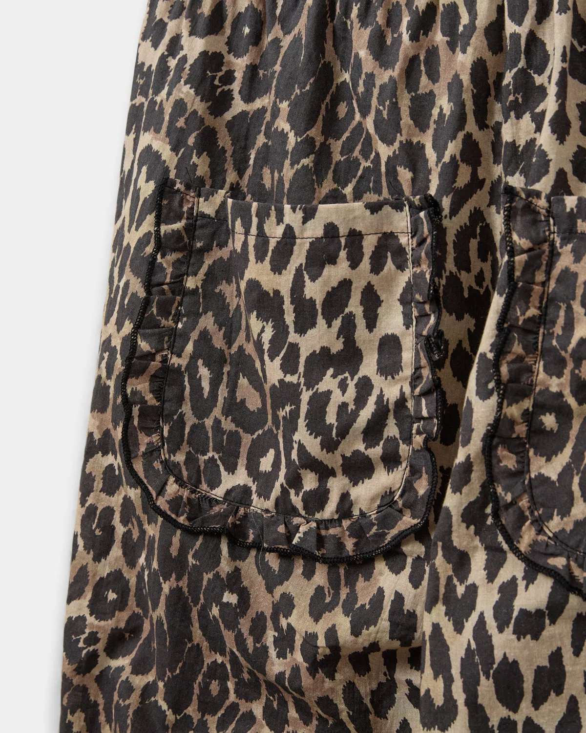 ABIGAILESW TROUSERS - Leopard