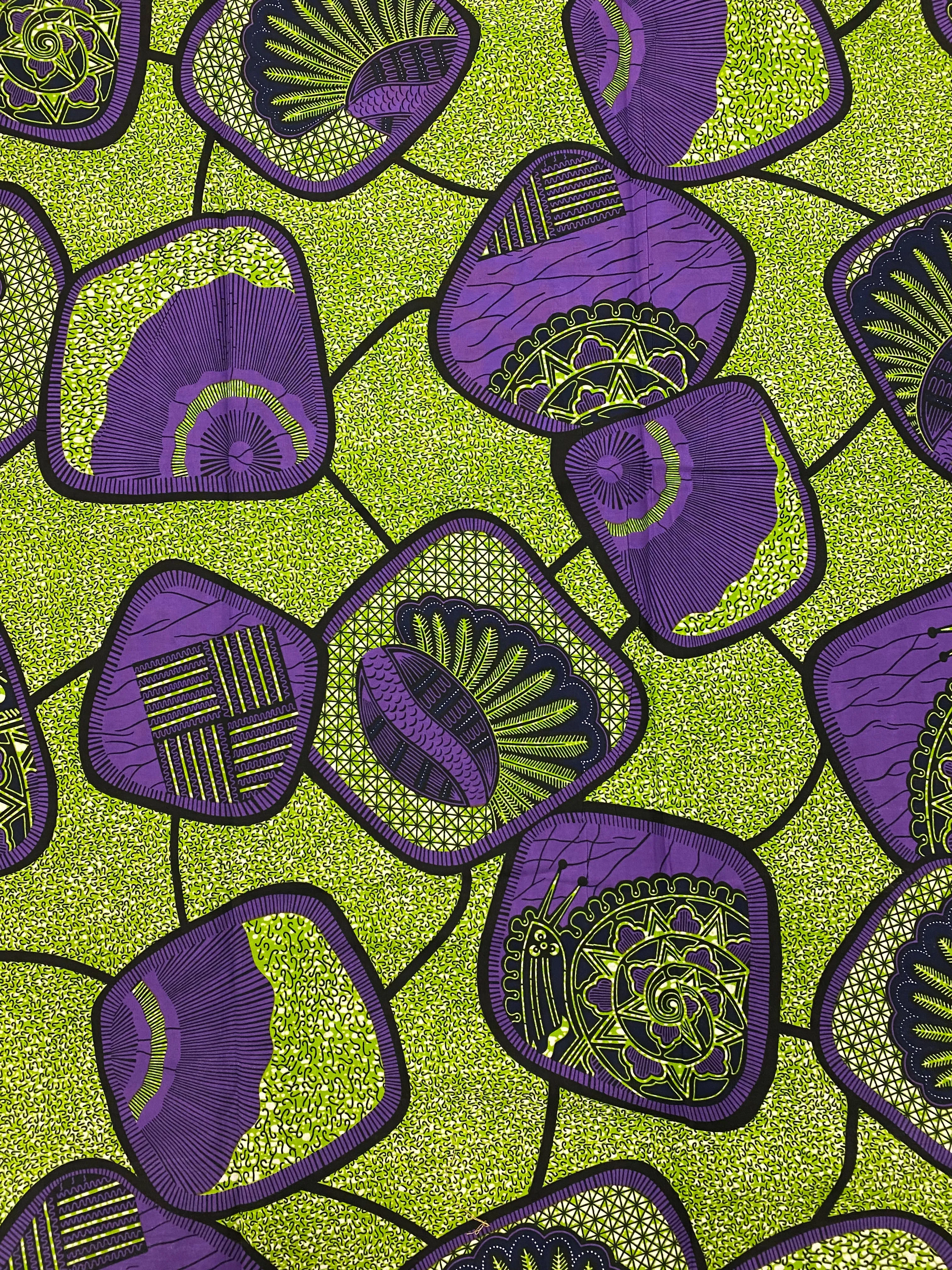 African wax print