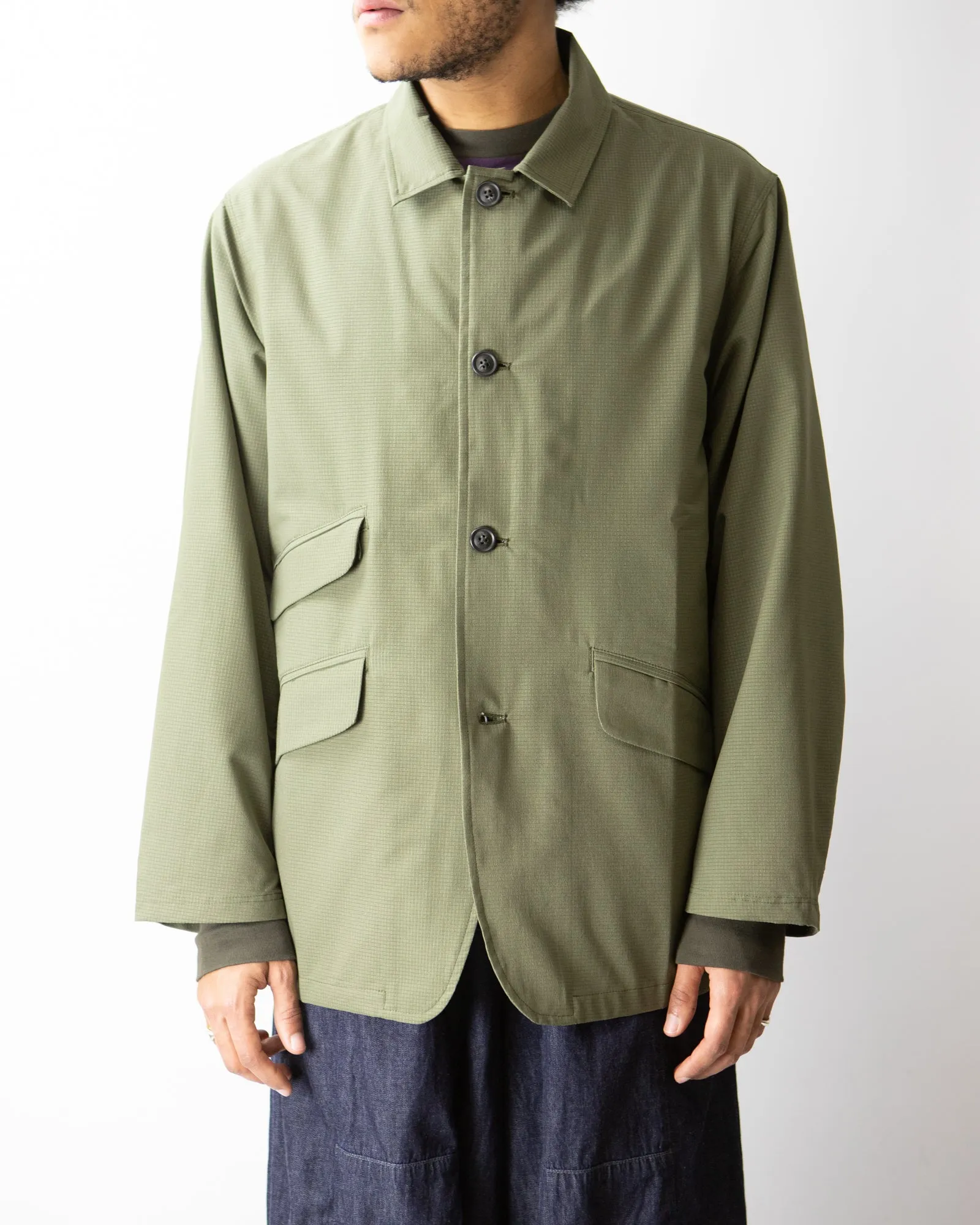 All Purpose Jacket – Olive Cool Dots