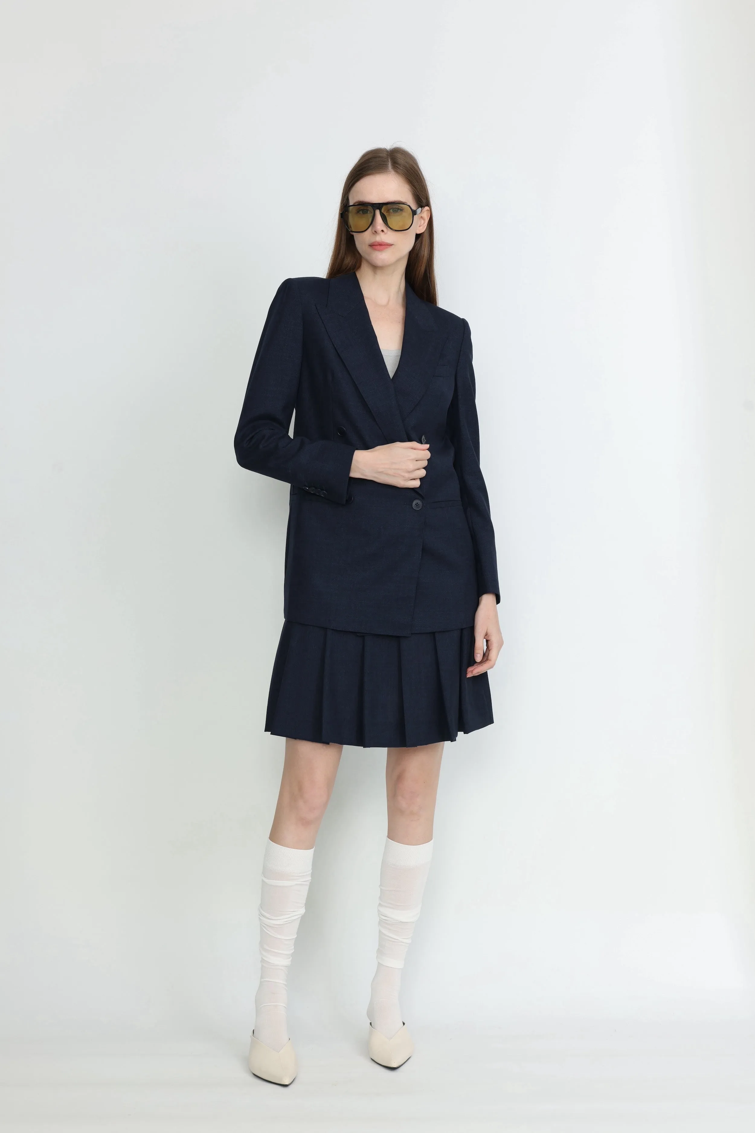 Amarante Jacket & Armidale Skirt in Navy