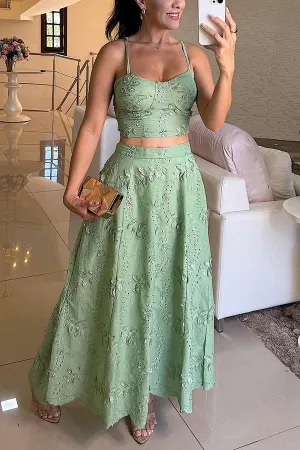 Aria | Chic Embroidered Ensemble