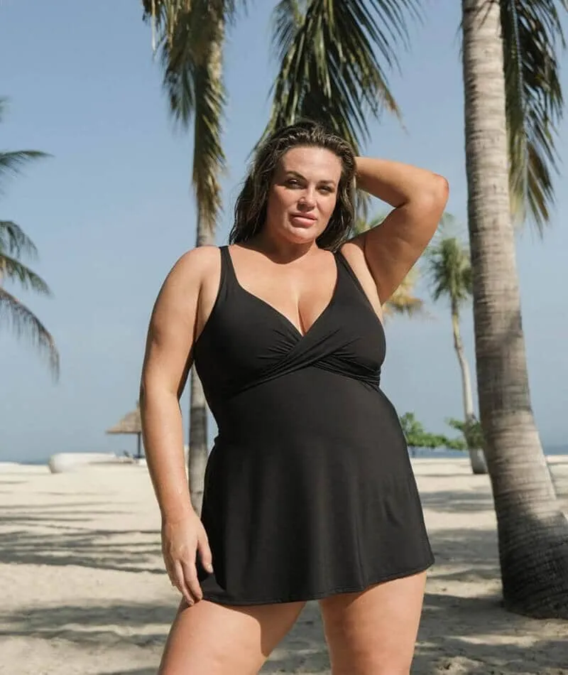 Artesands Hues Delacroix D-G Cup Swimdress - Black