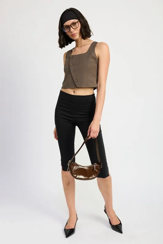 Asymmetric Vest Top