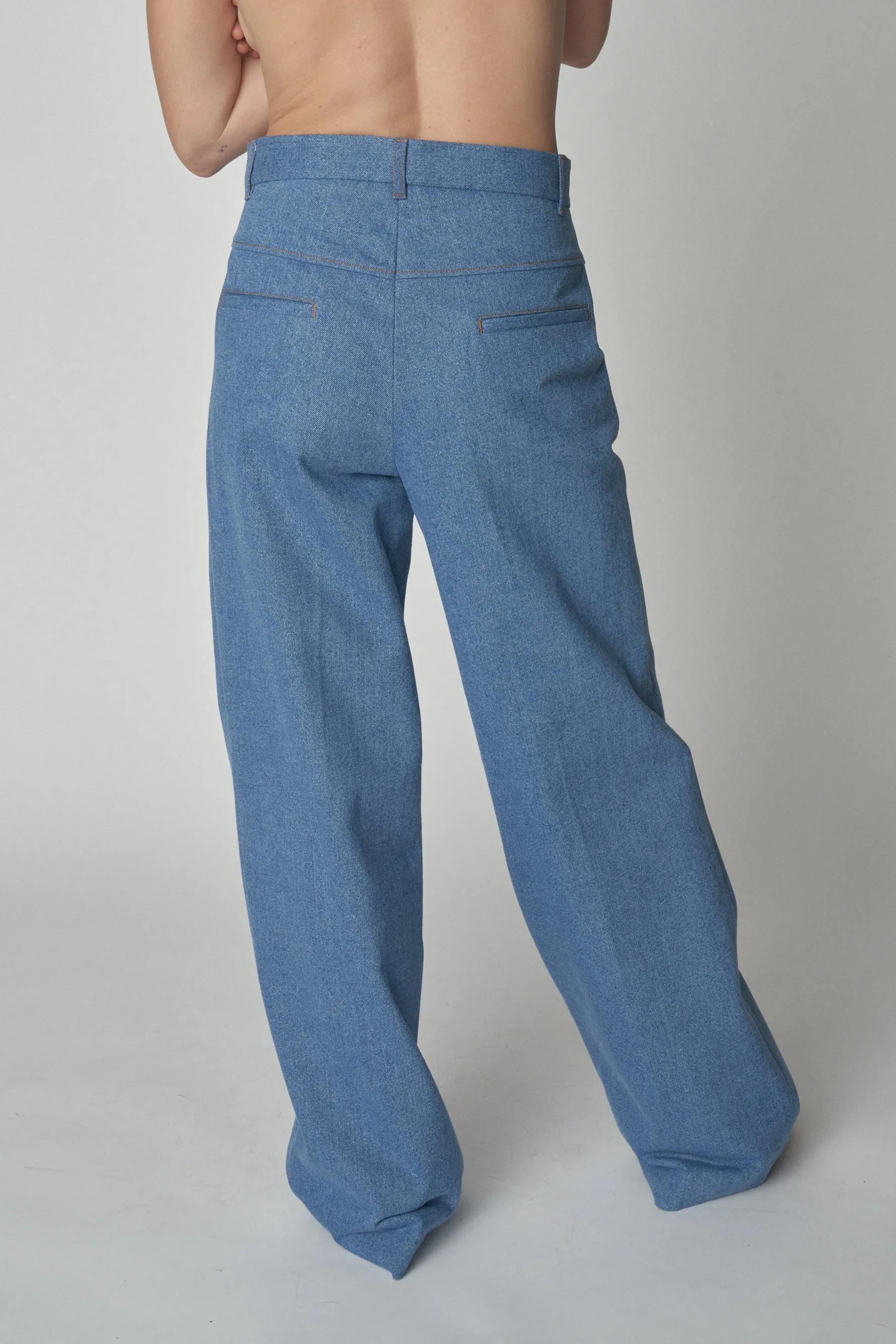 Atlas Denim Tailored Trousers