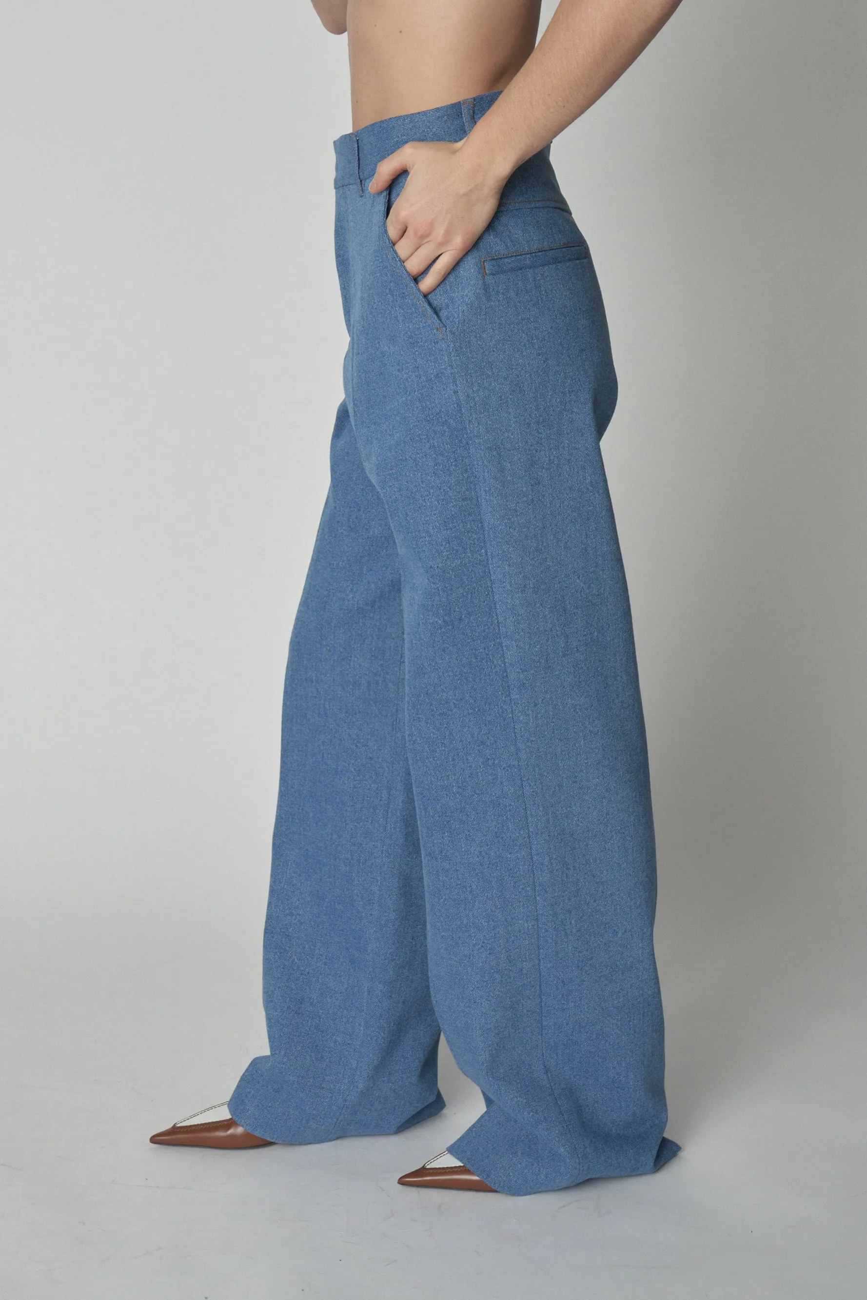 Atlas Denim Tailored Trousers