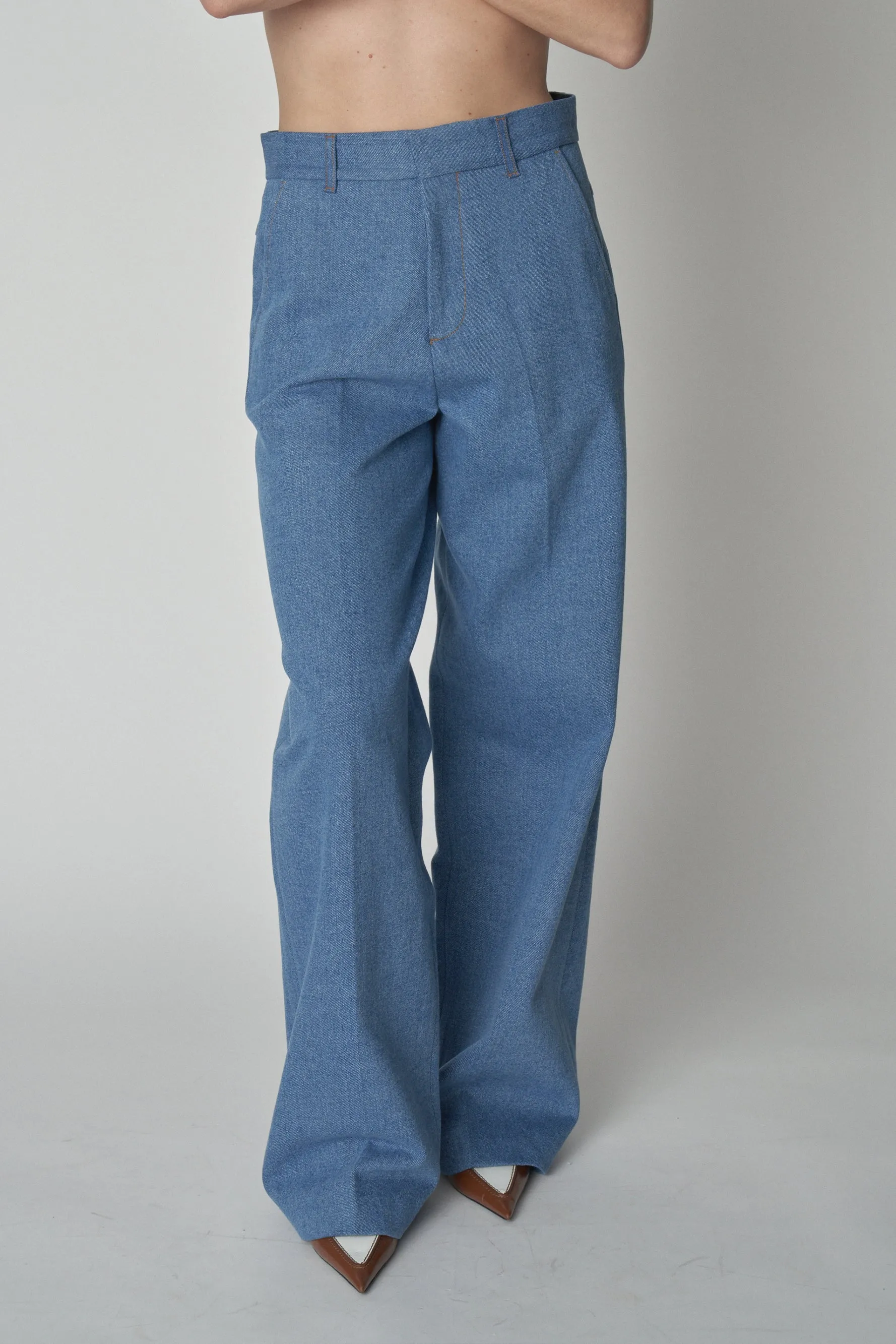 Atlas Denim Tailored Trousers