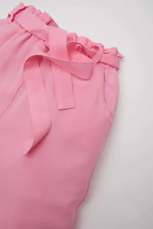 Baby Girl Wide Leg Straight Leg Pants