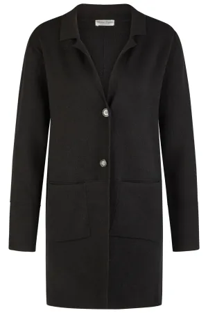 Barbara Lebek Longline Button Front Jacket