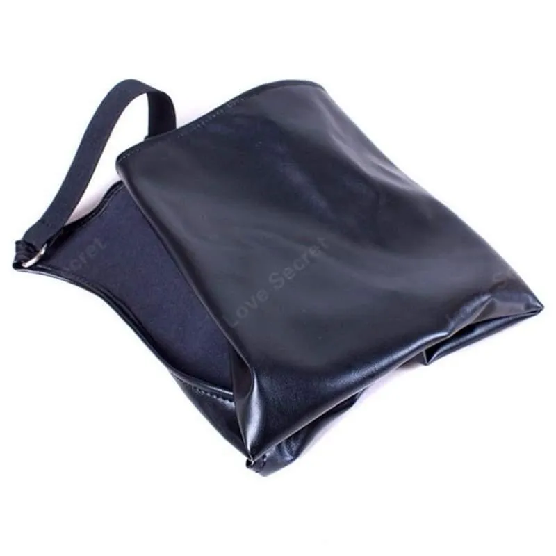 Bare Ass Punishment Skirt PU Leather Fetish Slave Spanking Leather Erotic Dress