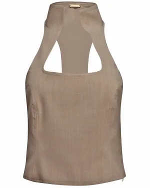Beige Dulcie Top