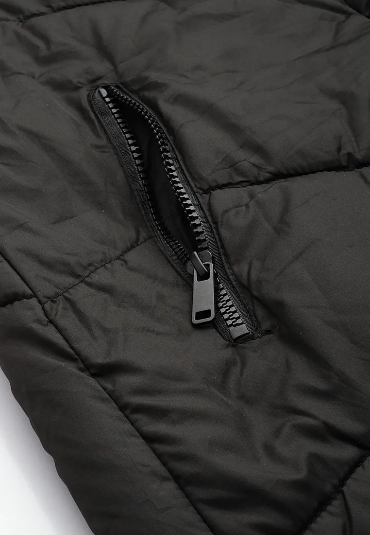 Belted Hooded Long Puffer Jacket By RUW