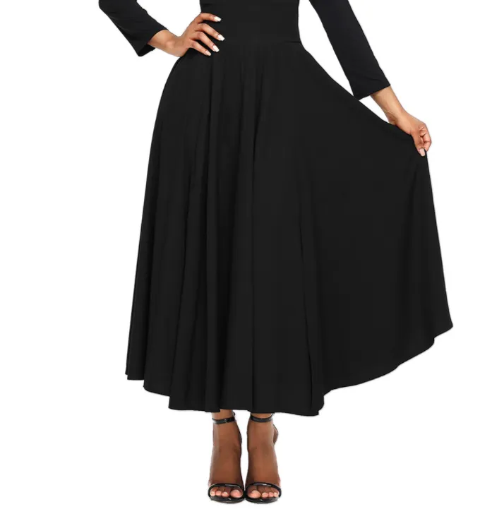 Belted Maxi Skirt