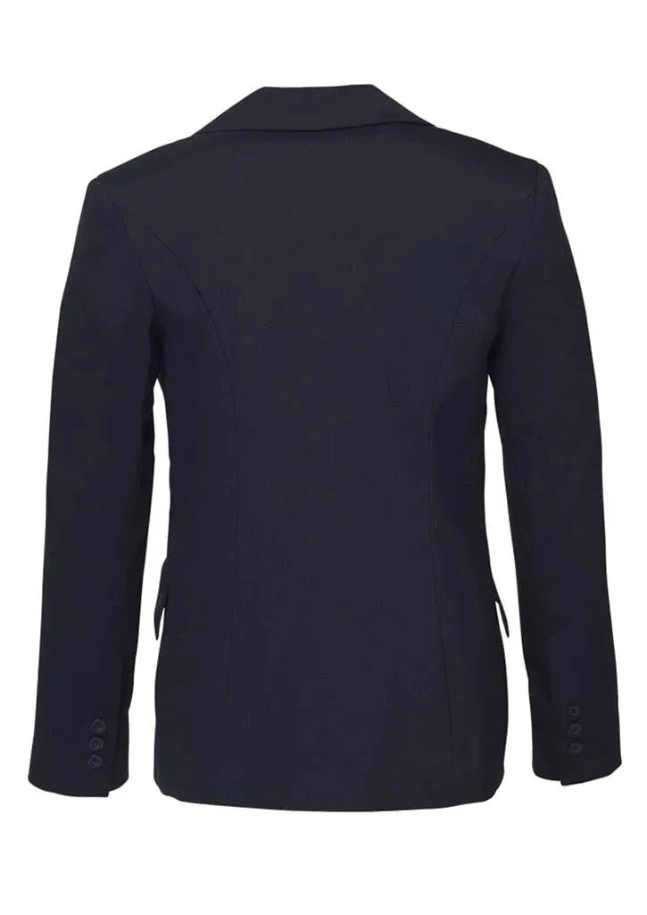 Biz Corporates Comfort Wool Stretch Womens Longline Jacket(64012)