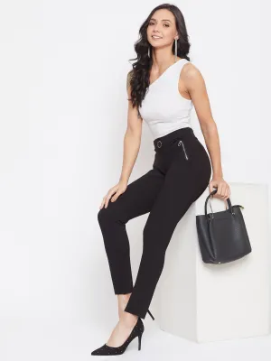 Black Skinny fit Trousers