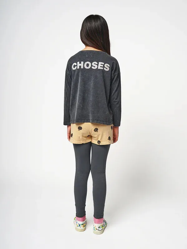 Bobo Choses Leggings, Light Heather Grey