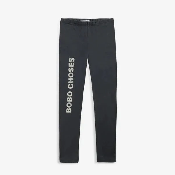 Bobo Choses Leggings, Light Heather Grey