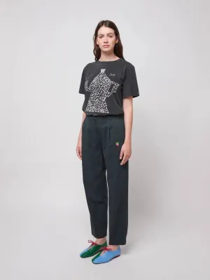 Bobo Choses WOMAN | Pleated straight leg trousers