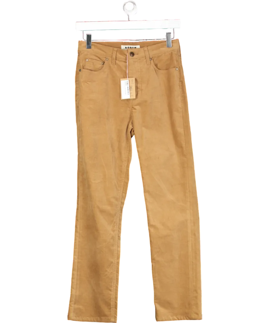 Boden Brown Soft Skinny Trousers UK 6