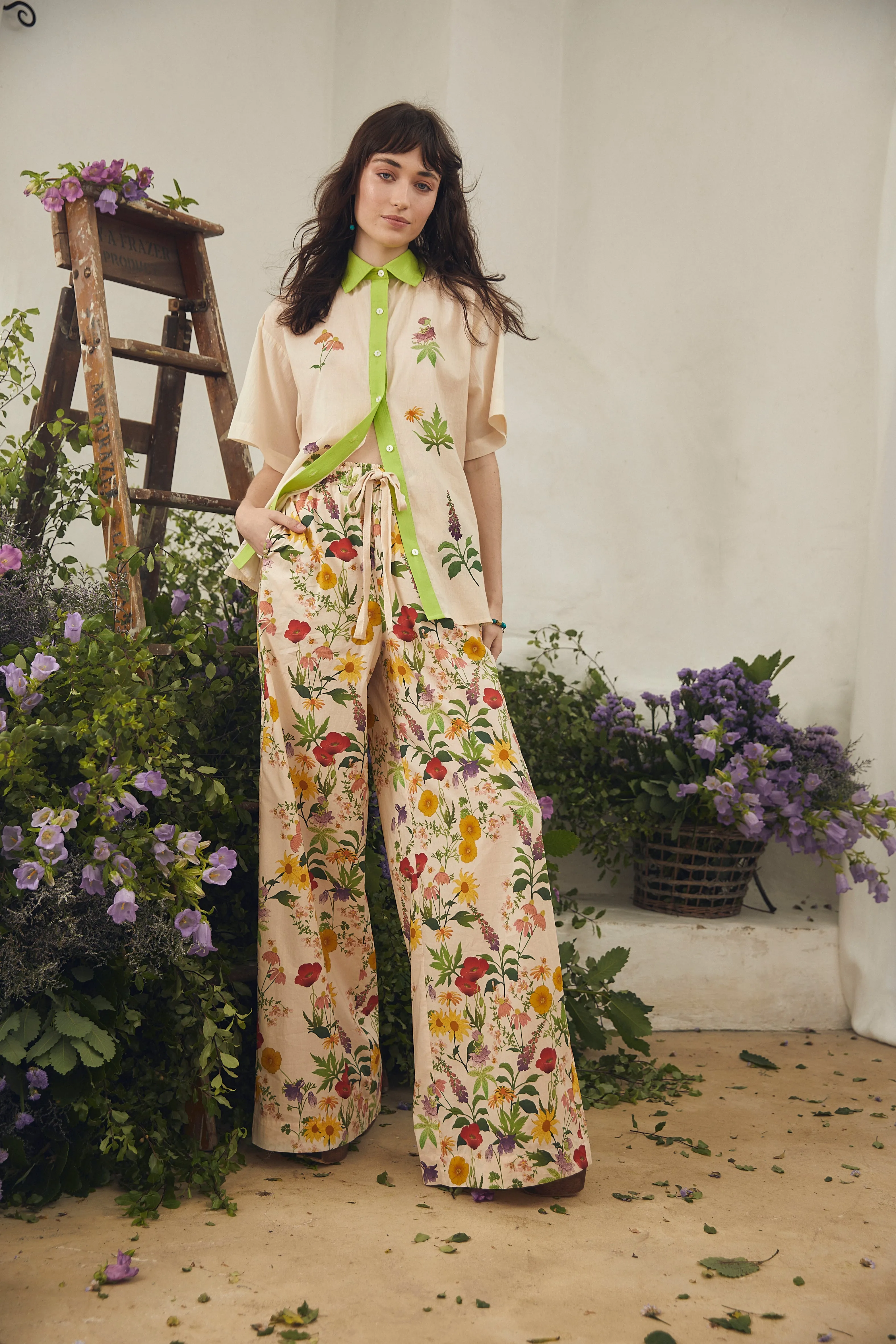 Bohemian Traders | Bee-tanical Drawstring Elastic Pant