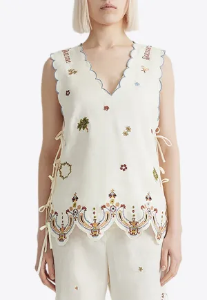 Bomba Sleeveless Tunic Top