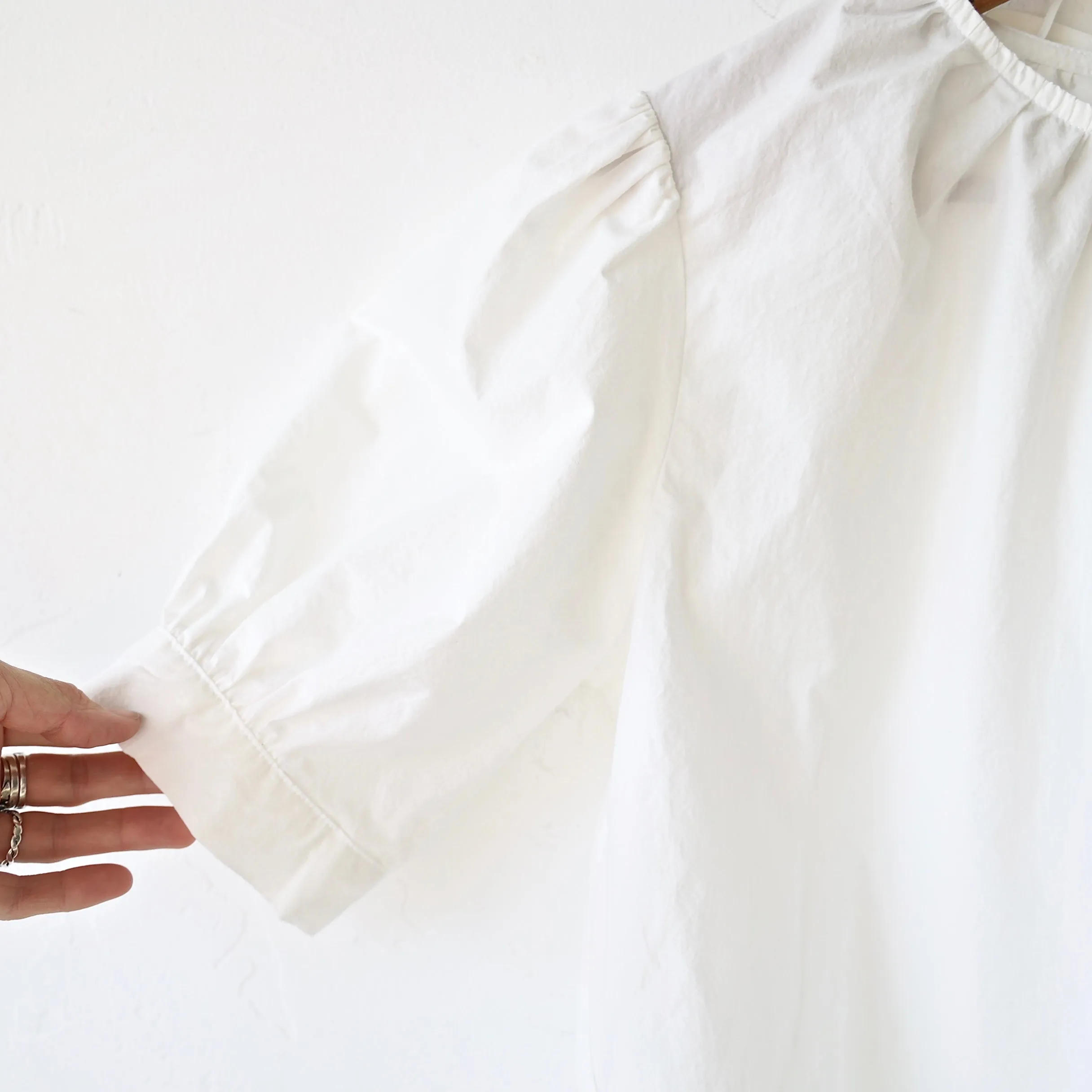 Bon Puff Shirt - White