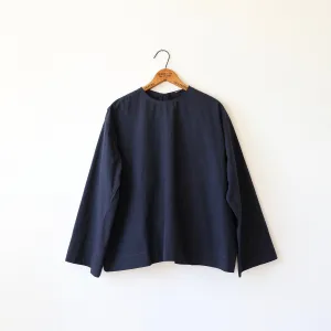 Bon Tie Back Shirt - Navy