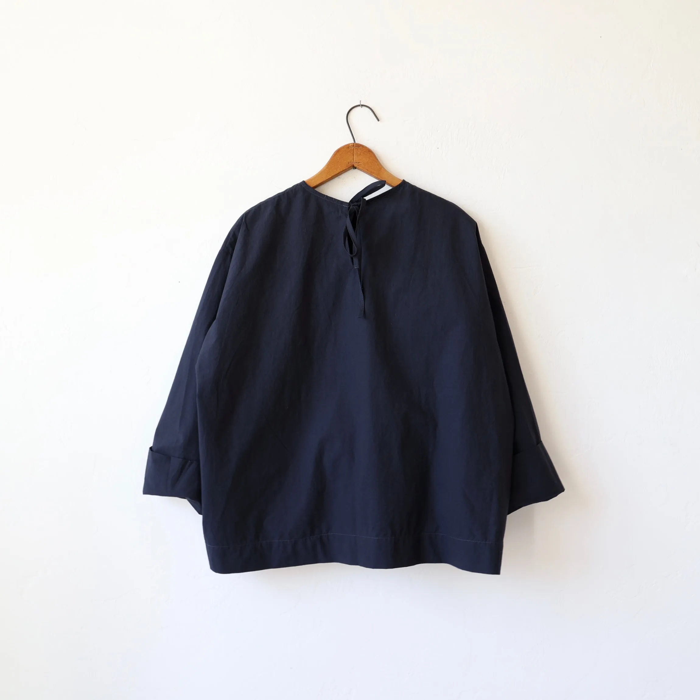 Bon Tie Back Shirt - Navy