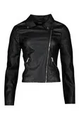 Boohoo Premium Faux Suede Biker Jacket