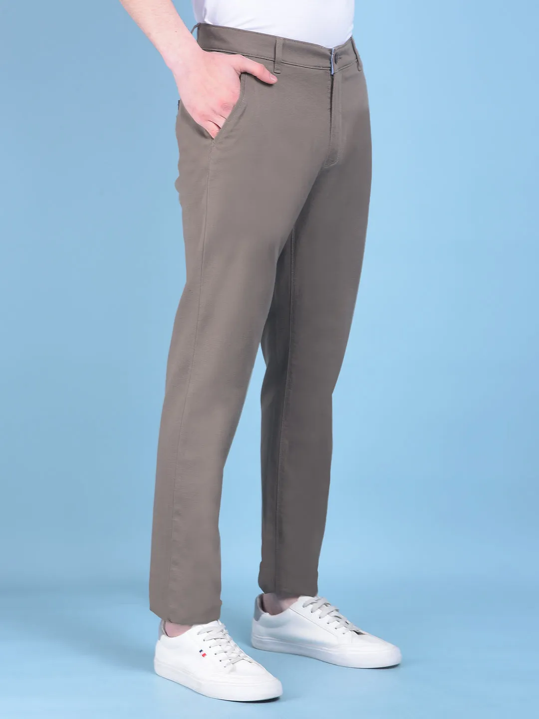 Brown Chinos Trousers