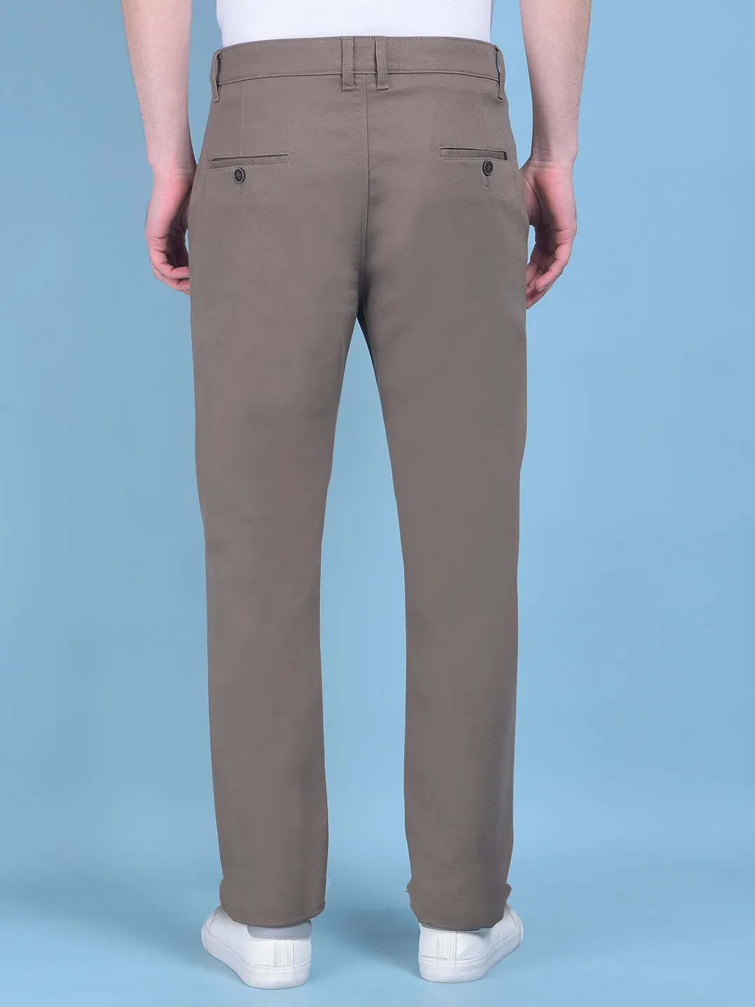 Brown Chinos Trousers