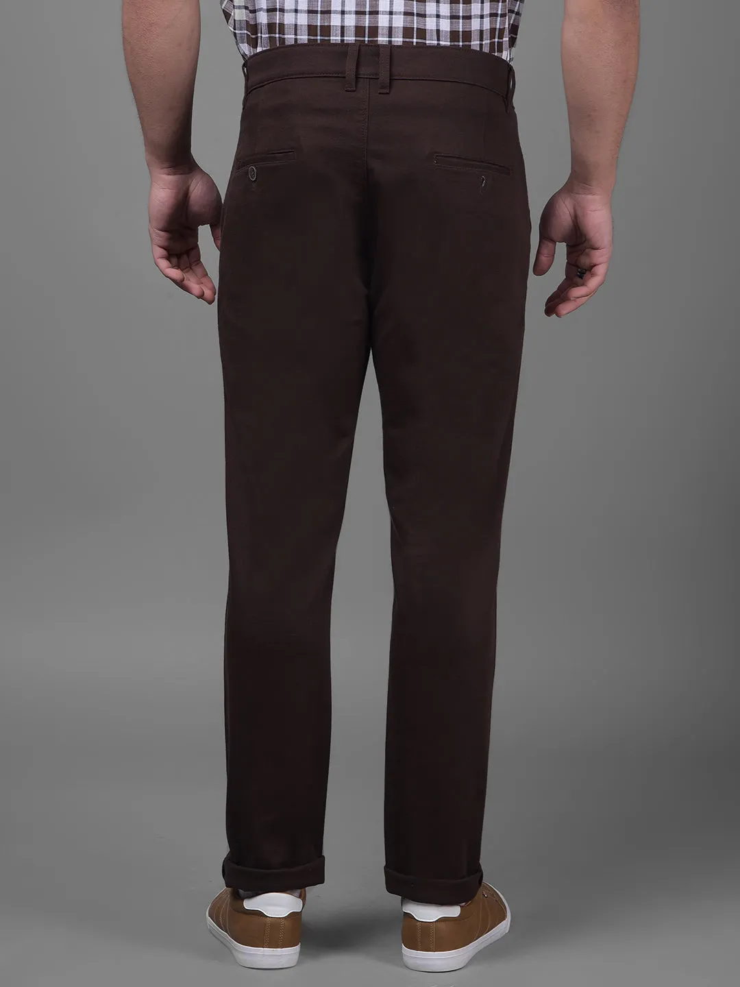 Brown Chinos Trousers