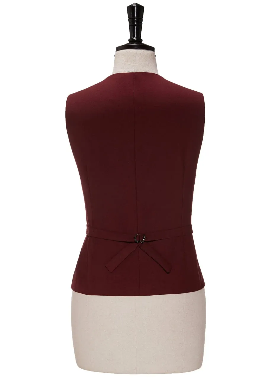 Business 3 Pieces Flat Peak Lapel Women Suit