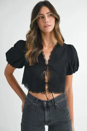 CALLIE BUBBLE CROP