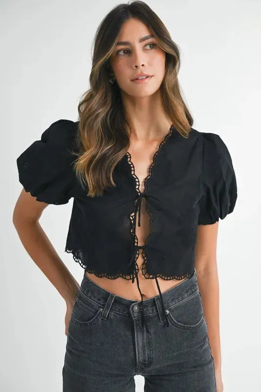 CALLIE BUBBLE CROP