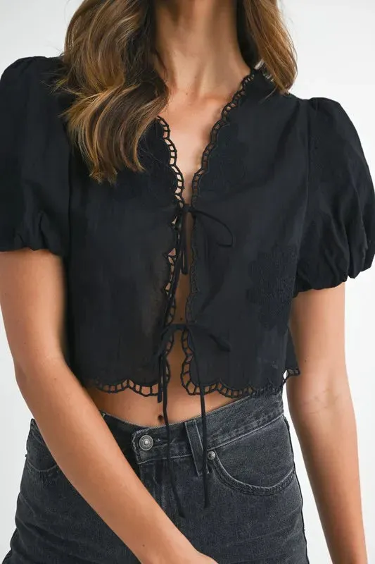 CALLIE BUBBLE CROP
