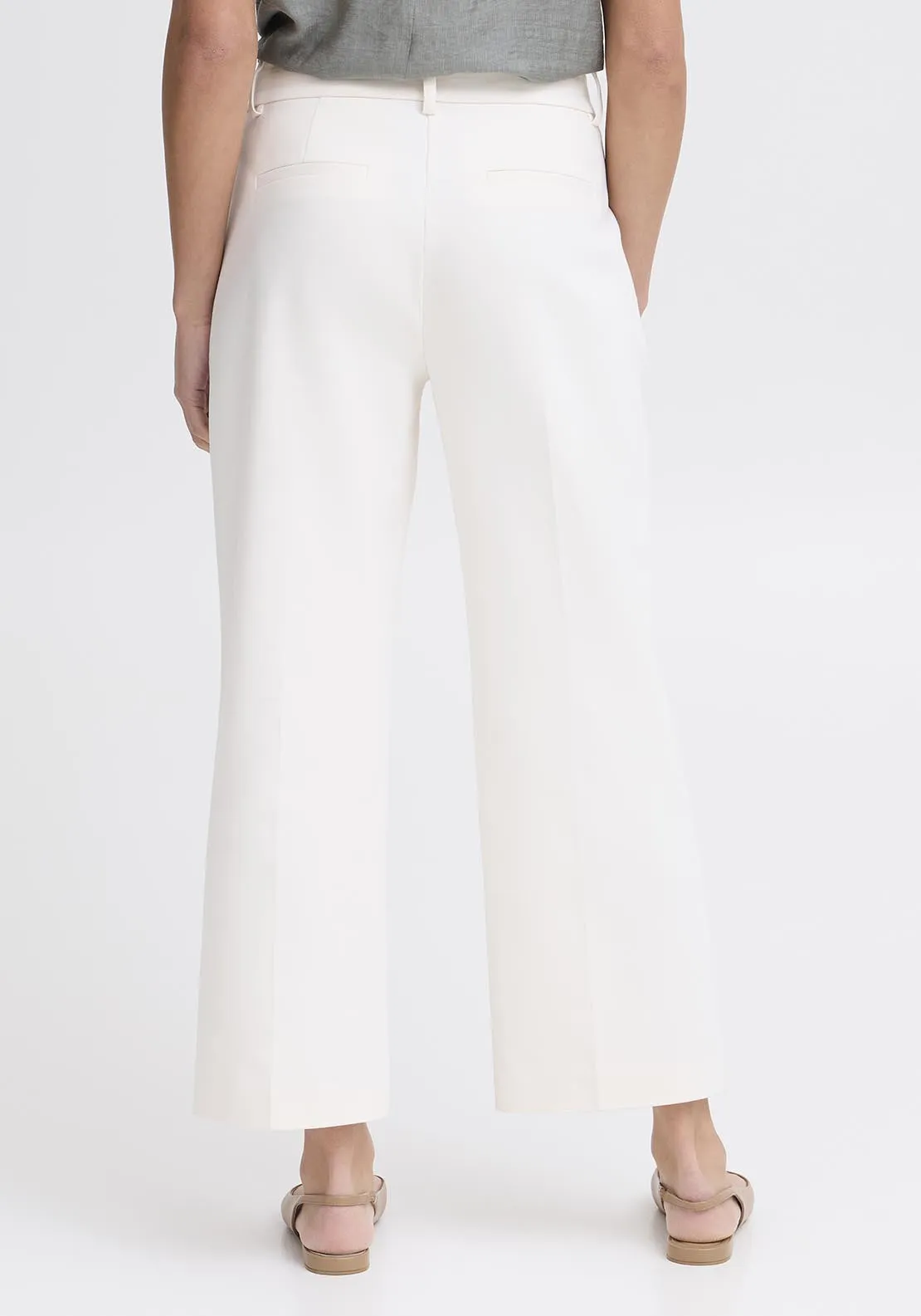 Casual Trousers - White
