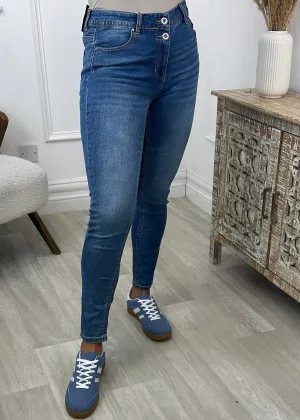 Chicago Vintage Wash Skinny Jeans