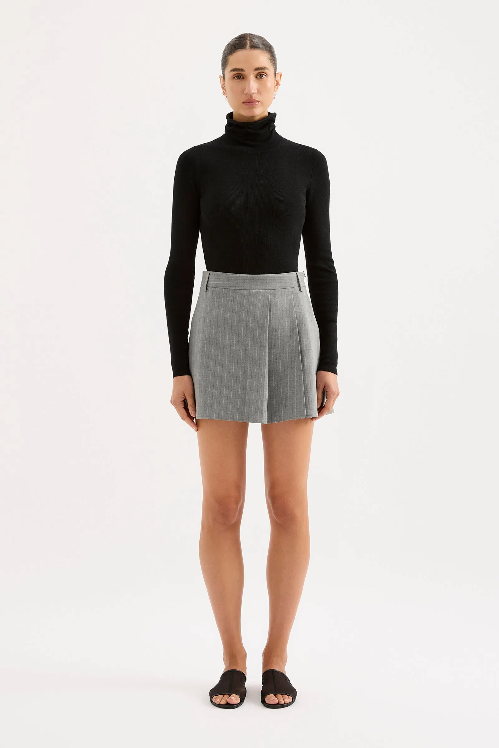 CILIA TAILORED MINI SKIRT