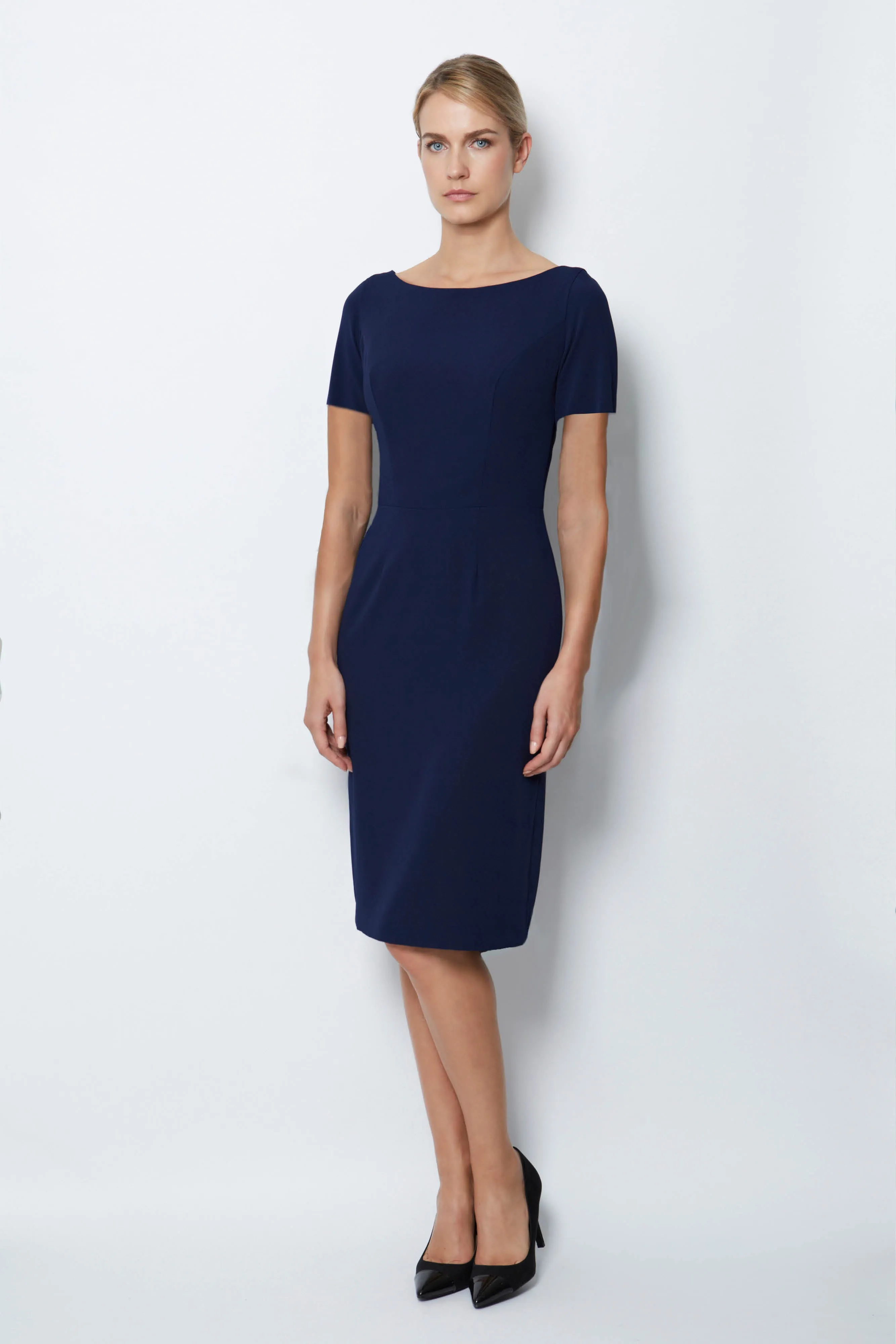 City Collection Dress Navy
