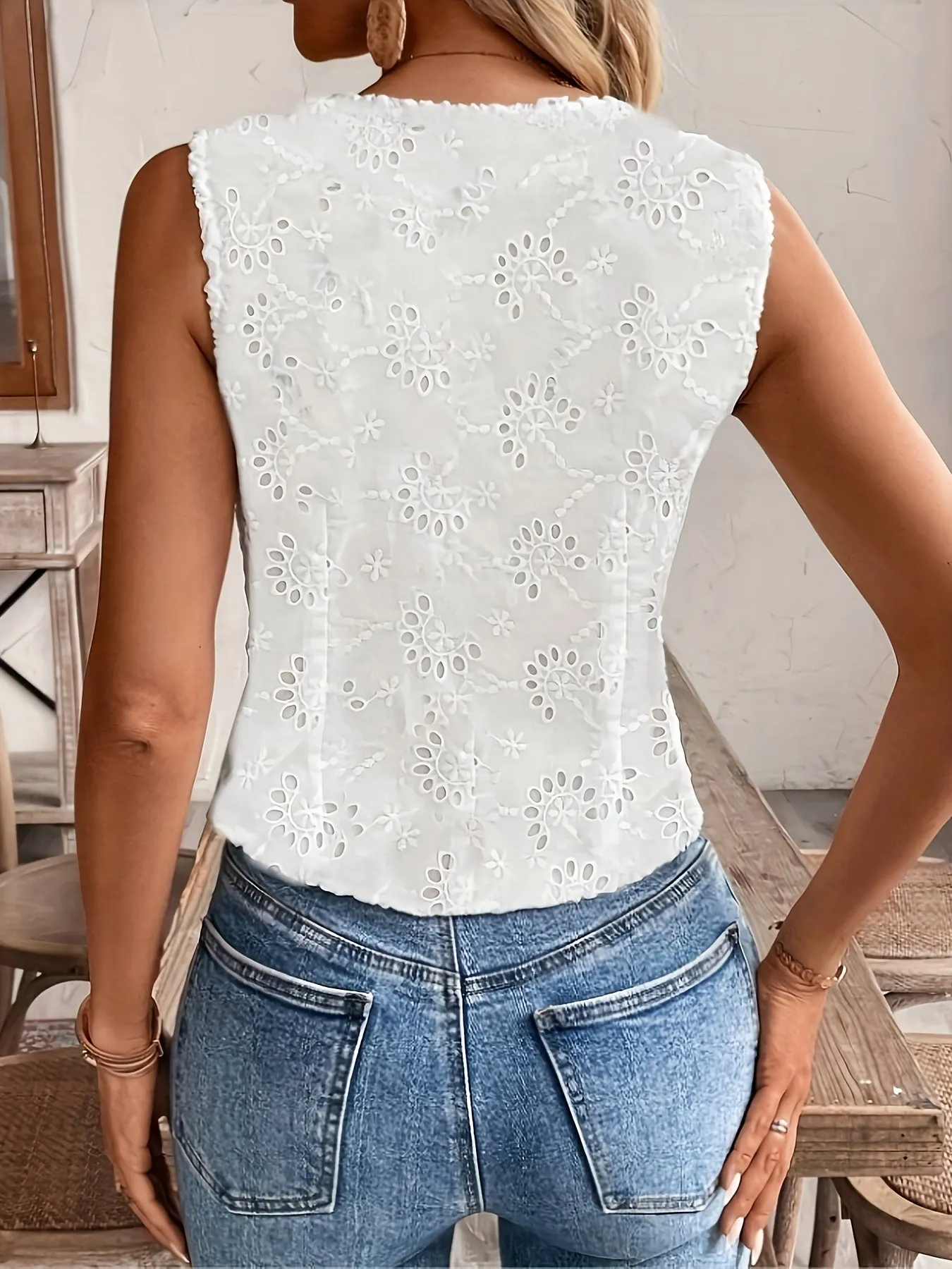 Clara ™ | French-Inspired Button Vest