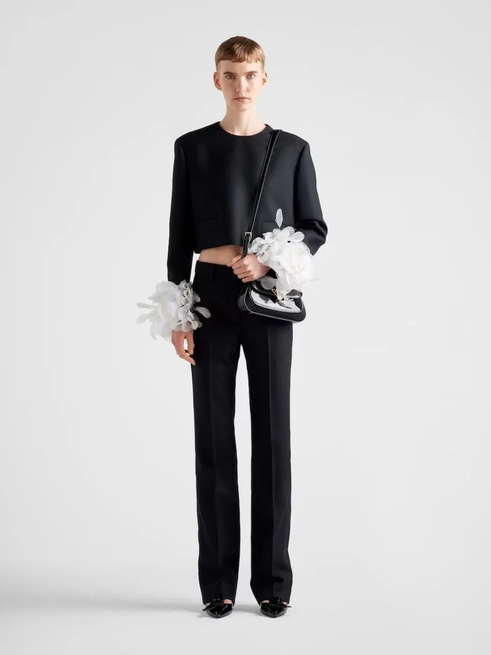 Classic Wool Straight-Leg Pants