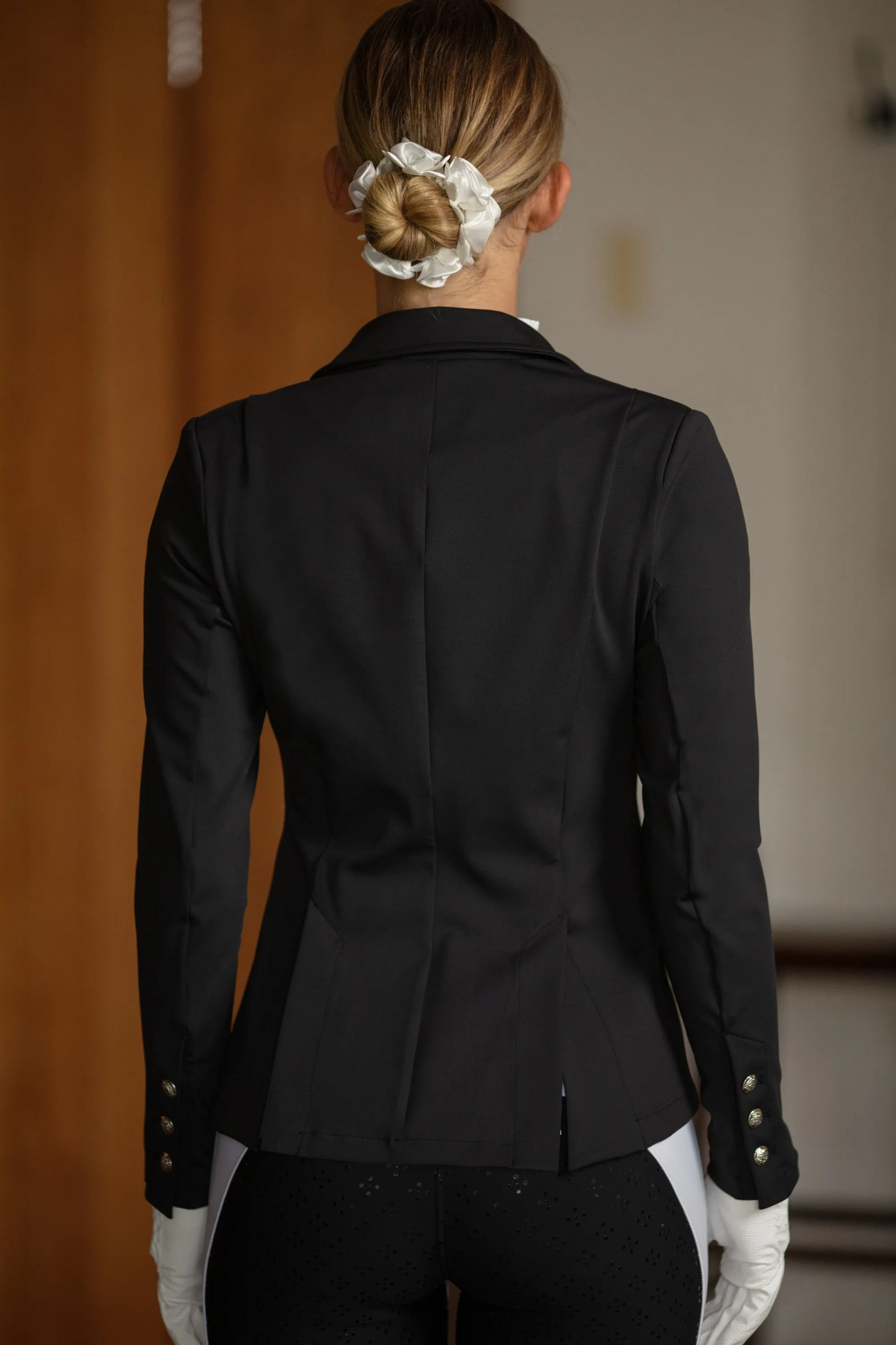 Cleo Black Stretch Show Jacket
