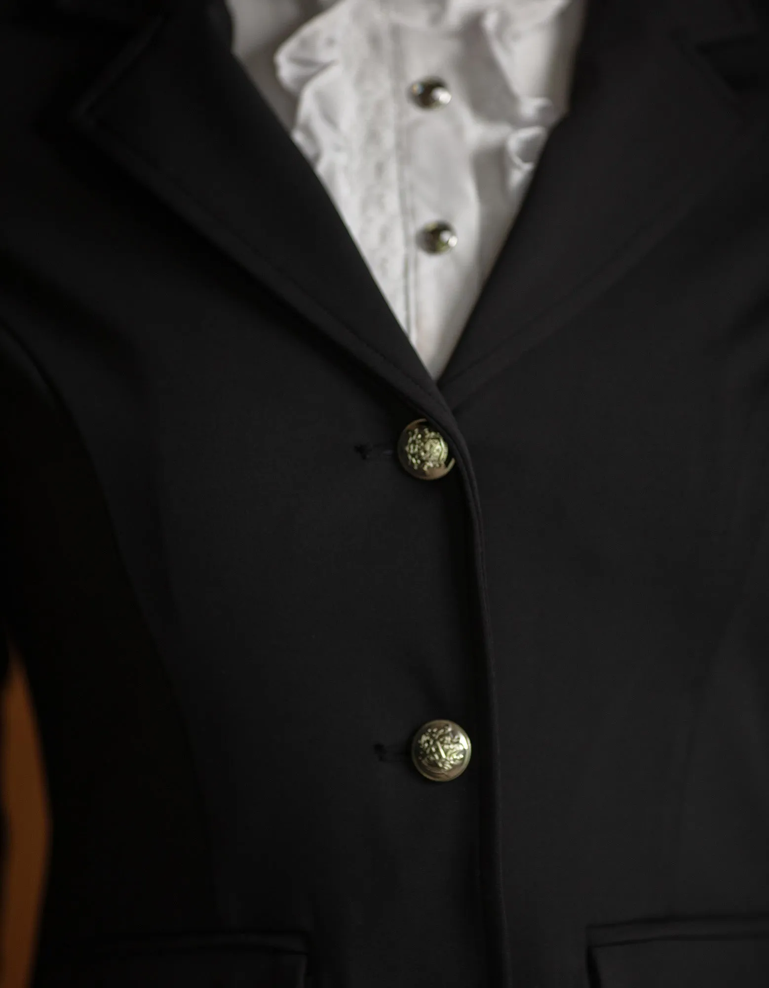 Cleo Black Stretch Show Jacket
