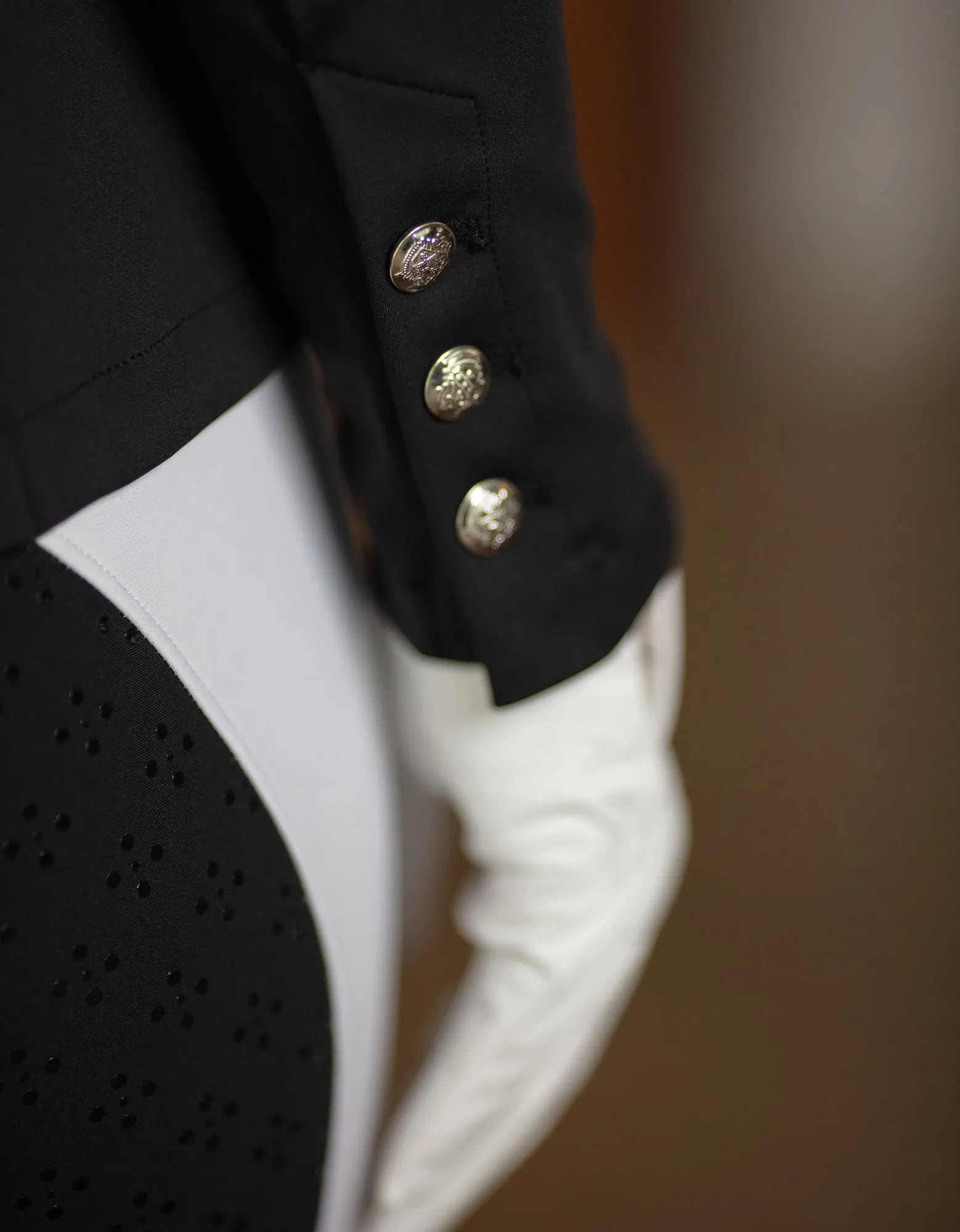 Cleo Black Stretch Show Jacket