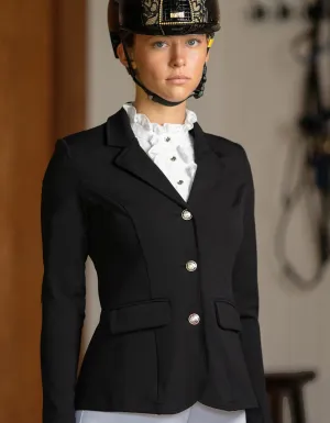 Cleo Black Stretch Show Jacket